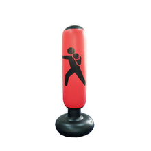 Load image into Gallery viewer, Fitness Tool Inflatable Boxing Punching Bag Stress Training Fitness Vertical  Boxing Bag PVC Thickening Boxing Pillar Tumbler