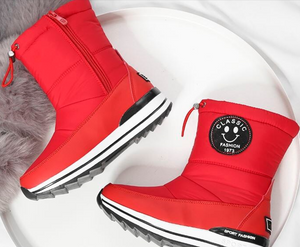 Women Winter Fashion Ankle Tick Fur Boots