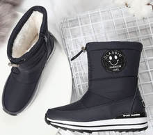 Load image into Gallery viewer, Women Winter Fashion Ankle Tick Fur Boots