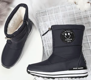 Women Winter Fashion Ankle Tick Fur Boots