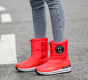 Women Winter Fashion Ankle Tick Fur Boots