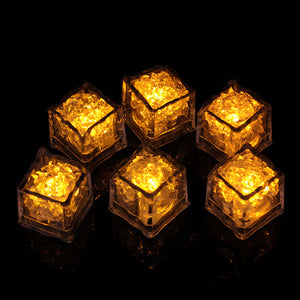 6pcs LED Glowing Ice Cubes