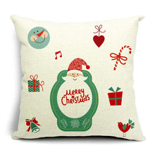 Load image into Gallery viewer, Merry Christmas Pillow Covers Deer Cushion Decorations for Home