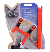 Load image into Gallery viewer, Nylon Cat Harness And Leash Set Pet Products For Animals Adjustable