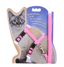 Load image into Gallery viewer, Nylon Cat Harness And Leash Set Pet Products For Animals Adjustable