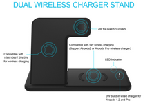 Load image into Gallery viewer, 4 in 1 Fast Wireless Charger For IPhone Station