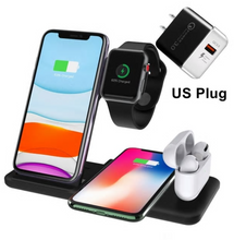 Load image into Gallery viewer, 4 in 1 Fast Wireless Charger For IPhone Station