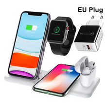 Load image into Gallery viewer, 4 in 1 Fast Wireless Charger For IPhone Station