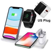 Load image into Gallery viewer, 4 in 1 Fast Wireless Charger For IPhone Station