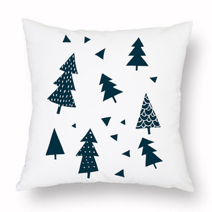 Cartoon Geometry Cushion Cover