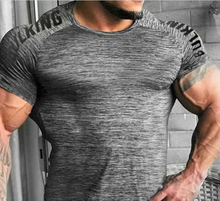 Load image into Gallery viewer, Men Compression T Shirt Gym Fitness Bodybuilding Clothing