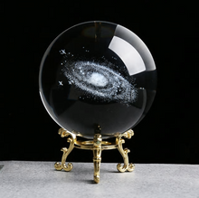 Load image into Gallery viewer, Crystal Ball 3D Planets Model Sphere Astronomy Ball Ornament