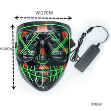 Load image into Gallery viewer, Halloween Led Mask