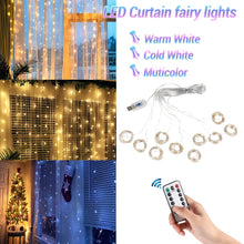 Load image into Gallery viewer, LED Curtain Lights