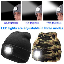 Load image into Gallery viewer, Unisex LED Knitted Beanie