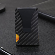 Load image into Gallery viewer, Carbon Fiber Credit Card Holder