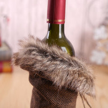 Load image into Gallery viewer, Santa Claus Wine Bottle Cover Christmas Decorations for Home