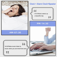 Load image into Gallery viewer, Mini Bluetooth Speaker Wireless Bluetooth Sound box with LED Display Alarm Clock Hifi TF Card MP3 Music Play