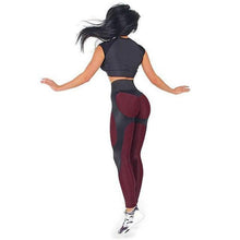 Load image into Gallery viewer, High Waist Contour Adventure Push Up Fitness Leggings