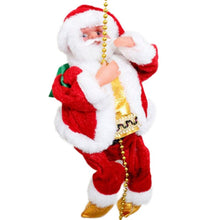 Load image into Gallery viewer, Santa Climbing Ladder Christmas Decoration