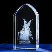 Load image into Gallery viewer, Creative 3D Carved Crystal Crafts Christian Catholic Crystal Living Room