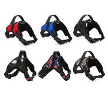 Load image into Gallery viewer, Dog Reflective Harness Adjustable Nylon K9 Collar Leash