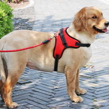 Load image into Gallery viewer, Dog Reflective Harness Adjustable Nylon K9 Collar Leash