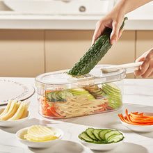 Load image into Gallery viewer, Multifunction Vegetable Cutter With Basket And Brush