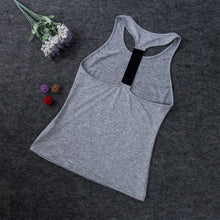 Load image into Gallery viewer, Casual Sleeveless Women  Yoga Shirts