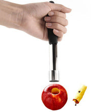 Load image into Gallery viewer, Kitchen Gadgets Tools Stainless Steel Portable Fruits Cutter Knife Easy Remover Core Apple Peeler Slicing Kitchen Accessories