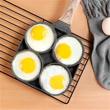 Load image into Gallery viewer, Four-hole Frying Pot Pan Thickened Omelet Pan Non-stick Egg Pancake Steak Pan Cooking Egg Ham Pans Breakfast Maker Cookware