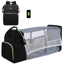 Load image into Gallery viewer, Folding Mommy Bag Lightweight Portable Folding Crib