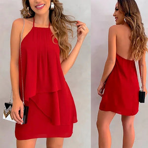 Women Sexy Sleeveless Dress