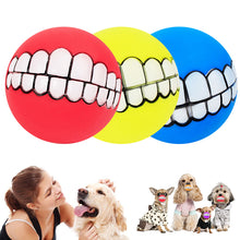 Load image into Gallery viewer, Pet Ball Teeth Silicon Chew Toys for Large Breeds