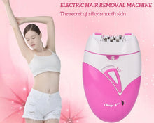 Load image into Gallery viewer, USB Rechargable Women Epilator Smooth and Silky Hair Removal