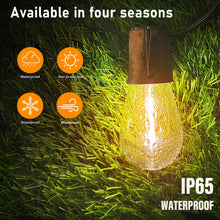 Load image into Gallery viewer, LED Solar String Lights IP65 Waterproof