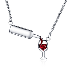 Load image into Gallery viewer, Love Wine Necklace