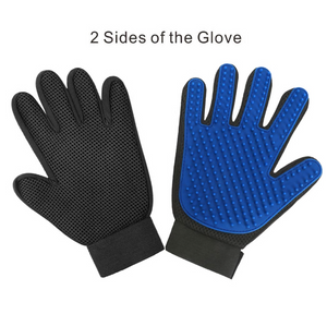 Pet Grooming Glove Gentle  Brush Glove