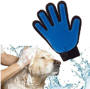 Pet Grooming Glove Gentle  Brush Glove