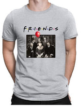 Load image into Gallery viewer, Cotton T-shirt Horror Friends Pennywise Michael Myers Jason ..