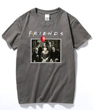 Load image into Gallery viewer, Cotton T-shirt Horror Friends Pennywise Michael Myers Jason ..