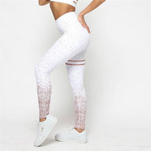 Load image into Gallery viewer, High Waisted Glittered Push Up Workout Leggings