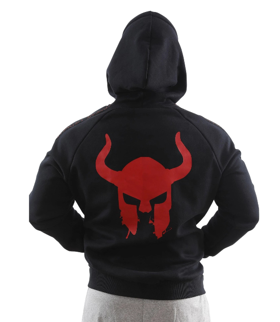 Men Sport Fashion Casual Gym Fitness Hooded Jacket