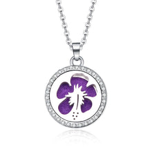 Load image into Gallery viewer, Aroma Locket Necklace Magnetic Stainless Steel Aromatherapy Essential Oil Diffuser