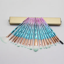 Load image into Gallery viewer, 20 PCS Diamond Makeup Brushes Powder Set