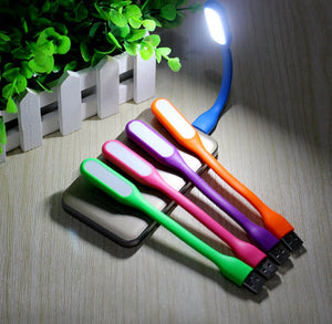 2 PCS Mini USB LED Light for Power Bank Adjustable Portable Reading Lamp