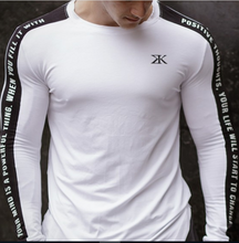 Load image into Gallery viewer, Men Long Sleeves Elasticity Muscle T Shirts Gym Clothing