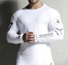 Load image into Gallery viewer, Men Long Sleeves Elasticity Muscle T Shirts Gym Clothing