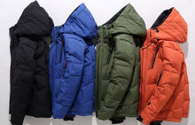 Load image into Gallery viewer, MEN Winter Jacket  Casual Down Warm Hooded Coats Parkas