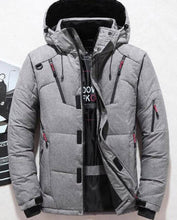 Load image into Gallery viewer, MEN Winter Jacket  Casual Down Warm Hooded Coats Parkas